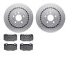 4302-47040 Geospec Brake Rotors with 3000-Series Ceramic Brake Pads Kit, 2014-2019 GM, Position: Rear - image 1