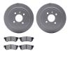 4302-47042 Geospec Brake Rotors with 3000-Series Ceramic Brake Pads Kit, 2014-2016 GM, Position: Rear - image 1