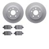 4302-47045 Geospec Brake Rotors with 3000-Series Ceramic Brake Pads Kit, Fits Select GM, Position: Rear - image 1