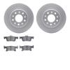 4302-47051 Geospec Brake Rotors with 3000-Series Ceramic Brake Pads Kit, 2017-2018 GM, Position: Rear - image 1