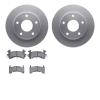 4302-48009 Geospec Brake Rotors with 3000-Series Ceramic Brake Pads Kit, 1979-1985 GM, Position: Rear - image 1