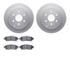 4302-48027 Geospec Brake Rotors with 3000-Series Ceramic Brake Pads Kit, 2007-2017 GM, Position: Rear - image 1
