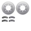 4302-48030 Geospec Brake Rotors with 3000-Series Ceramic Brake Pads Kit, 2003-2020 GM, Position: Rear - image 1