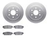 4302-48039 Geospec Brake Rotors with 3000-Series Ceramic Brake Pads Kit, 2007-2014 GM, Position: Rear - image 1