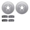 4302-48041 Geospec Brake Rotors with 3000-Series Ceramic Brake Pads Kit, 2010-2017 GM, Position: Rear - image 1