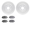 4302-48051 Geospec Brake Rotors with 3000-Series Ceramic Brake Pads Kit, 2017-2020 GM, Position: Rear - image 1