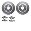 4302-52007 Geospec Brake Rotors with 3000-Series Ceramic Brake Pads Kit, 1998-2002 GM, Position: Rear - image 1