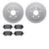 4302-53007 Geospec Brake Rotors with 3000-Series Ceramic Brake Pads Kit, 2002-2008 GM, Position: Rear - image 1