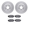 4302-54003 Geospec Brake Rotors with 3000-Series Ceramic Brake Pads Kit, 2000-2006 Multiple Makes/Models, Position: Rear