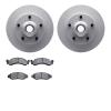 4302-54011 Geospec Brake Rotors with 3000-Series Ceramic Brake Pads Kit, 1986-1993 Ford/Lincoln/Mercury/Mazda, Position: Front - image 1