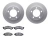 4302-54012 Geospec Brake Rotors with 3000-Series Ceramic Brake Pads Kit, 1986-1993 Ford/Lincoln/Mercury/Mazda, Position: Front - image 1