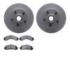 4302-54014 Geospec Brake Rotors with 3000-Series Ceramic Brake Pads Kit, 1983-1994 Ford/Lincoln/Mercury/Mazda, Position: Front - image 1
