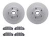 4302-54037 Geospec Brake Rotors with 3000-Series Ceramic Brake Pads Kit, 1997-1999 Ford/Lincoln/Mercury/Mazda, Position: Front - image 1