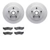 4302-54042 Geospec Brake Rotors with 3000-Series Ceramic Brake Pads Kit, 1999-2004 Ford/Lincoln/Mercury/Mazda, Position: Front - image 1