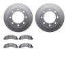 4302-54046 Geospec Brake Rotors with 3000-Series Ceramic Brake Pads Kit, 1999-2005 Ford/Lincoln/Mercury/Mazda, Position: Front - image 1