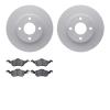 4302-54055 Geospec Brake Rotors with 3000-Series Ceramic Brake Pads Kit, 2000-2004 Ford/Lincoln/Mercury/Mazda, Position: Front - image 1