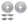 4302-54069 Geospec Brake Rotors with 3000-Series Ceramic Brake Pads Kit, 2002-2004 Ford/Lincoln/Mercury/Mazda, Position: Front - image 1