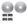 4302-54071 Geospec Brake Rotors with 3000-Series Ceramic Brake Pads Kit, 2007-2014 Ford/Lincoln/Mercury/Mazda, Position: Front - image 1