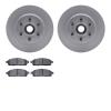 4302-54072 Geospec Brake Rotors with 3000-Series Ceramic Brake Pads Kit, 2004-2008 Ford/Lincoln/Mercury/Mazda, Position: Front - image 1