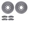 4302-54077 Geospec Brake Rotors with 3000-Series Ceramic Brake Pads Kit, 2004-2007 Ford/Lincoln/Mercury/Mazda, Position: Front - image 1