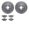 4302-54081 Geospec Brake Rotors with 3000-Series Ceramic Brake Pads Kit, Fits Select Ford/Lincoln/Mercury/Mazda, Position: Front - image 1