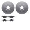 4302-54082 Geospec Brake Rotors with 3000-Series Ceramic Brake Pads Kit, 2005-2012 Ford/Lincoln/Mercury/Mazda, Position: Front - image 1