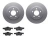 4302-54083 Geospec Brake Rotors with 3000-Series Ceramic Brake Pads Kit, 2008-2012 Ford/Lincoln/Mercury/Mazda, Position: Front - image 1