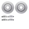 4302-54088 Geospec Brake Rotors with 3000-Series Ceramic Brake Pads Kit, 2005-2009 Ford/Lincoln/Mercury/Mazda, Position: Front - image 1