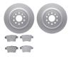 4302-54090 Geospec Brake Rotors with 3000-Series Ceramic Brake Pads Kit, 2005-2009 Ford/Lincoln/Mercury/Mazda, Position: Rear - image 1