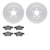 4302-54092 Geospec Brake Rotors with 3000-Series Ceramic Brake Pads Kit, 2013-2018 Ford/Lincoln/Mercury/Mazda, Position: Rear - image 1