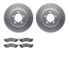 4302-54097 Geospec Brake Rotors with 3000-Series Ceramic Brake Pads Kit, 2006-2010 Ford/Lincoln/Mercury/Mazda, Position: Front - image 1