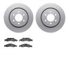 4302-54104 Geospec Brake Rotors with 3000-Series Ceramic Brake Pads Kit, 2007-2009 Ford/Lincoln/Mercury/Mazda, Position: Front - image 1