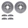 4302-54106 Geospec Brake Rotors with 3000-Series Ceramic Brake Pads Kit, 2008-2011 Ford/Lincoln/Mercury/Mazda, Position: Front - image 1