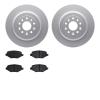 4302-54108 Geospec Brake Rotors with 3000-Series Ceramic Brake Pads Kit, 2009-2019 Ford/Lincoln/Mercury/Mazda, Position: Rear - image 1