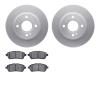 4302-54110 Geospec Brake Rotors with 3000-Series Ceramic Brake Pads Kit, 2011-2019 Ford/Lincoln/Mercury/Mazda, Position: Front - image 1
