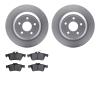 4302-54119 Geospec Brake Rotors with 3000-Series Ceramic Brake Pads Kit, 2016-2018 Ford/Lincoln/Mercury/Mazda, Position: Rear - image 1