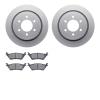 4302-54121 Geospec Brake Rotors with 3000-Series Ceramic Brake Pads Kit, 2012-2020 Ford/Lincoln/Mercury/Mazda, Position: Rear - image 1