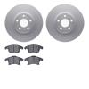 4302-54130 Geospec Brake Rotors with 3000-Series Ceramic Brake Pads Kit, 2013-2020 Ford/Lincoln/Mercury/Mazda, Position: Front - image 1