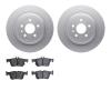 4302-54133 Geospec Brake Rotors with 3000-Series Ceramic Brake Pads Kit, 2013-2020 Ford/Lincoln/Mercury/Mazda, Position: Rear - image 1