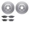 4302-54138 Geospec Brake Rotors with 3000-Series Ceramic Brake Pads Kit, 2013-2019 Ford/Lincoln/Mercury/Mazda, Position: Front - image 1