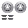 4302-55008 Geospec Brake Rotors with 3000-Series Ceramic Brake Pads Kit, 2017-2020 Ford/Lincoln/Mercury/Mazda, Position: Front - image 1
