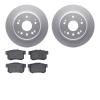 4302-58005 Geospec Brake Rotors with 3000-Series Ceramic Brake Pads Kit, 2003-2011 Acura/Honda, Position: Rear - image 1