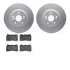 4302-58006 Geospec Brake Rotors with 3000-Series Ceramic Brake Pads Kit, 2004-2008 Acura/Honda, Position: Front