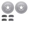 4302-58015 Geospec Brake Rotors with 3000-Series Ceramic Brake Pads Kit, 2015-2020 Acura/Honda, Position: Rear - image 1