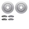 4302-58018 Geospec Brake Rotors with 3000-Series Ceramic Brake Pads Kit, 2014-2016 Acura/Honda, Position: Front - image 1