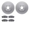 4302-59029 Geospec Brake Rotors with 3000-Series Ceramic Brake Pads Kit, 2003-2006 Acura/Honda, Position: Front - image 1