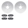 4302-59036 Geospec Brake Rotors with 3000-Series Ceramic Brake Pads Kit, 2002-2015 Acura/Honda, Position: Front - image 1