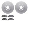 4302-59063 Geospec Brake Rotors with 3000-Series Ceramic Brake Pads Kit, 2009-2014 Acura/Honda, Position: Front