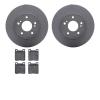 4302-63018 Geospec Brake Rotors with 3000-Series Ceramic Brake Pads Kit, 1996-1998 Mercedes-Benz, Position: Rear - image 1