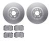 4302-63028 Geospec Brake Rotors with 3000-Series Ceramic Brake Pads Kit, 2000-2005 Mercedes-Benz, Position: Front - image 1